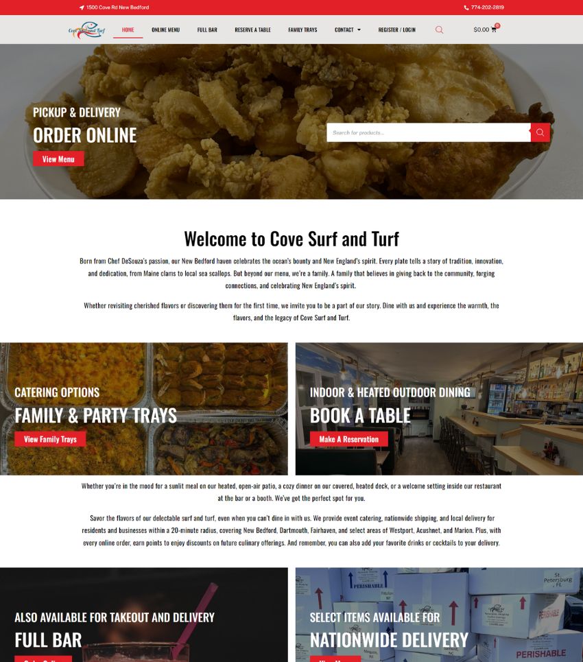 Cove Surf & Turf Shop